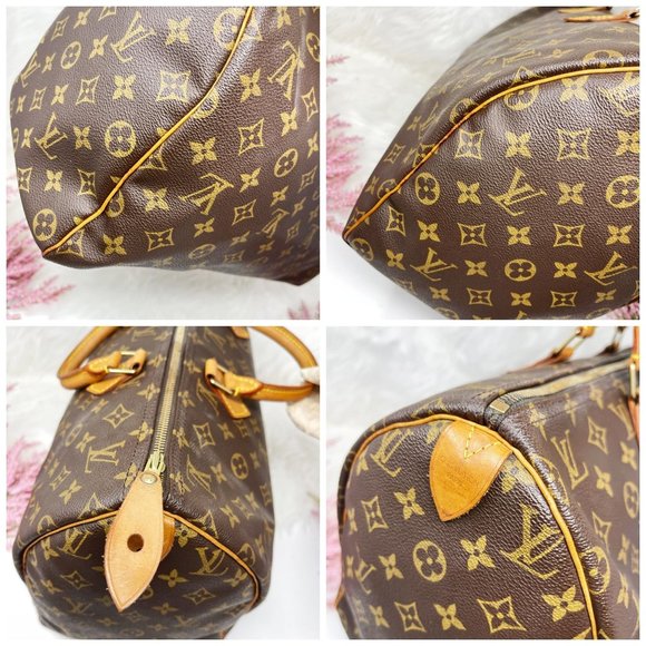 Louis Vuitton Brown Travel Bag - Picture 4 of 11